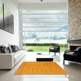 thumbnail image 6 of Ahgly Company Indoor Rectangle Contemporary Dark Orange Abstract Area Rugs, 2' x 3', 6 of 6