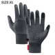 thumbnail image 2 of Guantes Térmicos Ciclismo-Gris-XL, 2 of 6