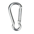 thumbnail image 1 of Uinagy 2Pcs No. 4 Carabiner Silver, 1 of 1
