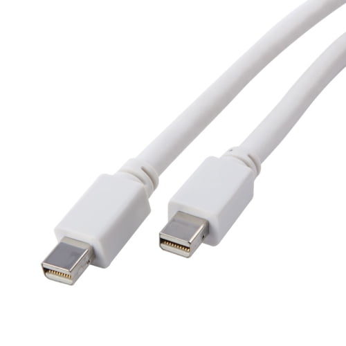 HYFAI Mini DisplayPort Mâle à Mini DisplayPort Mâle Mini DP à Câble Mini DP avec audio 4K * 2K 60Hz / 32AWG - FT4 15 ft