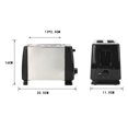 thumbnail image 2 of Home Toaster BH 002 Automatic Toaster Multifunctional 2 Slice Toaster Home Breakfast Machine AC 220V Black, 2 of 8