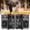 Black-2pc Machine, variant on Cold Spark Machine 3-16 FT Adjustable Firework Machine with Remote DMX512 Stage Effect Machine for Wedding Party Stage Disco Halloween