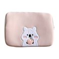 thumbnail image 1 of Reheyre Laptop Bag Waterproof Dust-proof Adorable 11/13/15 Inch Korean Style Bear Cloth Laptop Handbag for Outdoor, 1 of 4