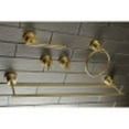 thumbnail image 2 of Kingston Brass BAH8213478SB Concord 5-Piece Bathroom Accessory Sets, Brushed Brass, 2 of 5