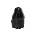 thumbnail image 4 of 24 HOUR COMFORT Meadow Wide Width Comfort Shoe For Work and Casual Attire BLACK 8.5, 4 of 7
