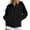 (New8)Black, variant on Athletic Jacket for Women Casual Lightweight Collared Long Sleeve Coat Spring Fall Windbreaker Zip Up Workout Tops Trendy Streetwear Shacket