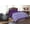 Lilac/Purple, variant on Reversible 3-Piece Comforter Set - HypoAllergenic, Diamond Stitched, Full/Queen, Navy Blue/Light Blue