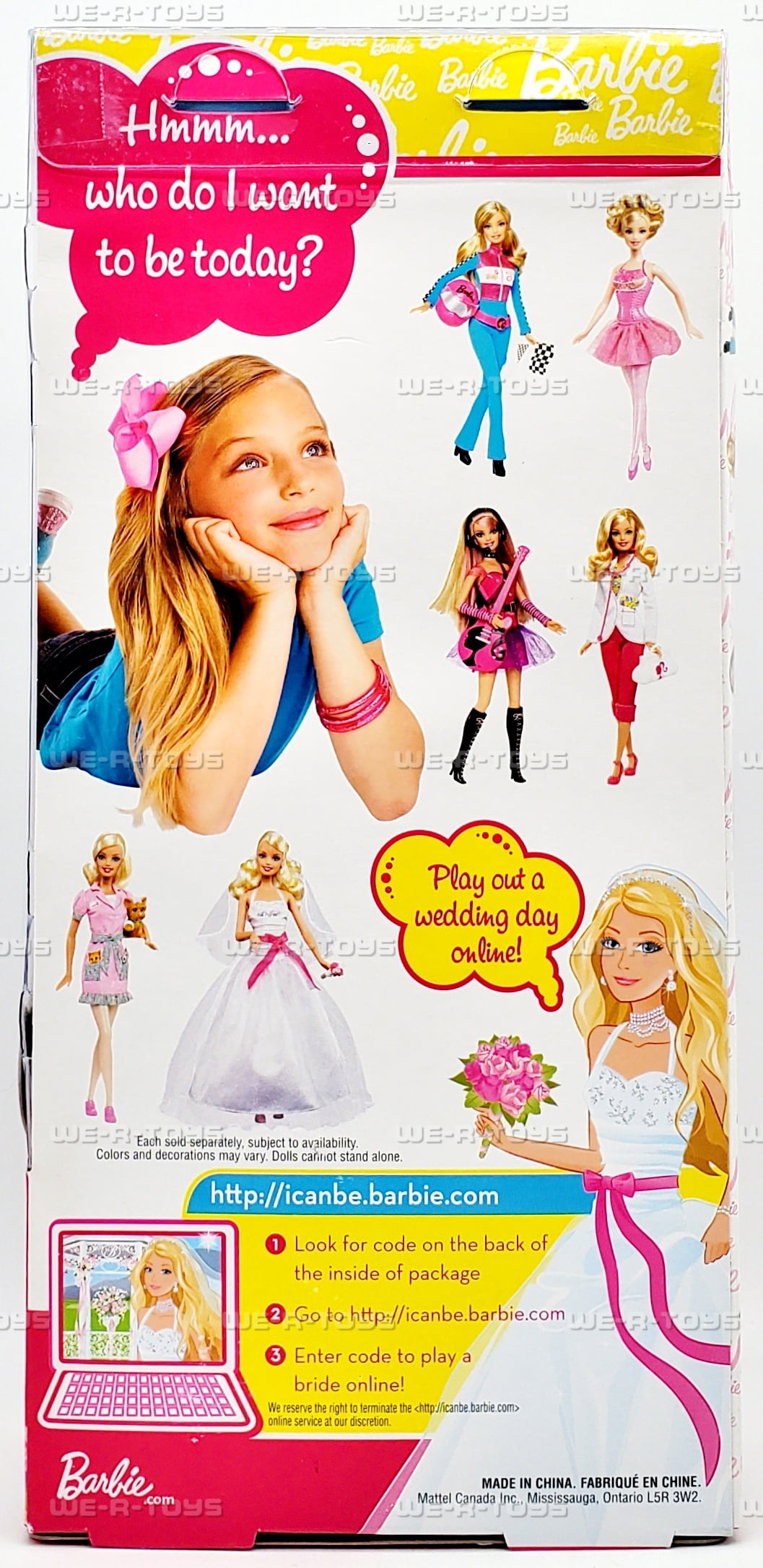 Barbie I Can Be... Bride Doll 2009 Mattel R4227