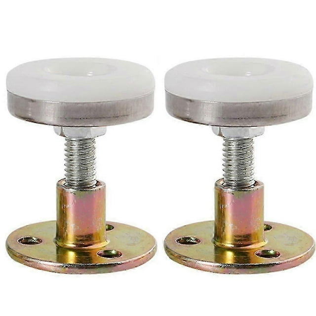 2pcs Adjustable Threaded Anti-shake Bed Frame Telescopic Room Wall Support Tool