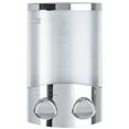 thumbnail image 4 of Better Living Products 76244-1 EURO Series DUO 2 Chamber Wall Mount Soap and Shower Dispenser Chrome, 4 of 6