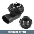 thumbnail image 5 of Unique Bargains Fog Light Bulb Holder Socket 1445 H1 for Automotive Car Vehicle Plastic Black, 5 of 6