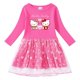 thumbnail image 3 of Hello Kitty Girl vestido dulce de algodón primavera y otoño nueva falda de princesa de manga larga con estampado de dibujos animados para niños estrella Luna red hilo, 3 of 5