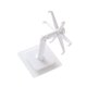 thumbnail image 1 of Gancho giratorio de 360 ​​grados, estante de almacenamiento de utensilios de cocina sin perforaciones, lazos para ropa, soporte organizador Almacenamiento y organización del hogar blanco Billuyoard HA002158-02, 1 of 6