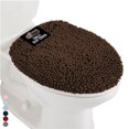 thumbnail image 1 of Tapa de inodoro GORILLA GRIP Soft Chenille Brown 50 x 47 cm, 1 of 9