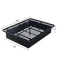 thumbnail image 2 of Modern Style Heavy Duty King Size Bed base Frame made with Metal in Black, 2 of 10