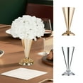 thumbnail image 7 of COM1950s Wrought Iron Vase,Elegant Wedding Centerpiece for Table Decor,Polished Metal Flower Holder for Home,Hotel and Party Use, 7 of 7