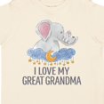 thumbnail image 4 of Inktastic I Love My Great Grandma Cute Elephants in Night Sky Boys or Girls Toddler T-Shirt, 4 of 5