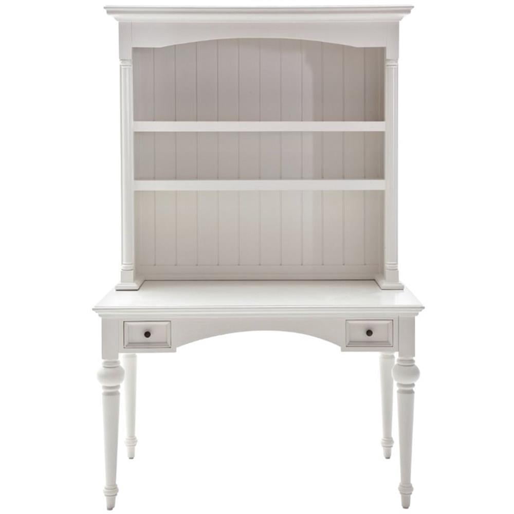 Beaumont Lane Secretary Desk in Pure White
