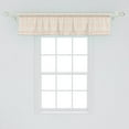 thumbnail image 2 of Ambesonne Shabby Flora Window Valance, Diamond Line Tile, 54" X 12", Peach Coral Pale Blue, 2 of 3