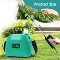 thumbnail image 6 of 2 Gallon Battery Powered Garden Sprayer-Electric Sprayer with 3 Adjustable Speeds, Battery Indicator, 4 Nozzles & Retractable Wand for Lawn, Weed, Yard & Plant Care, 6 of 9