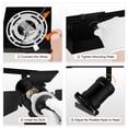 thumbnail image 2 of Bricosmocon 4 Light Track Lighting Fixtures Ceiling, Black Track Lighting with Rotatable Heads, Vintage Industrial Ceiling Spotlight Light for Kitche, 2 of 8