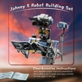 thumbnail image 3 of Set de bloques de construcción VONADO Johnny 5 Robot 370 piezas, 3 of 8