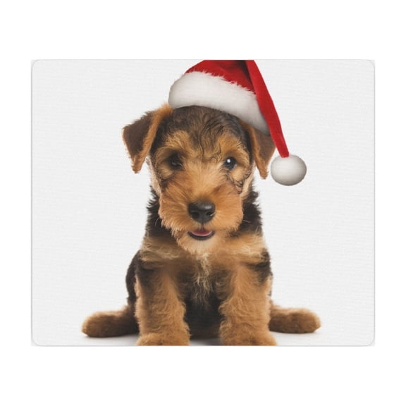 DistinctInk Mouse Pad - 1/4" Foam Rubber - Welsh Terrier Puppy