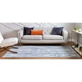 thumbnail image 5 of Transitional Wedo Collection Area Rug 2'2"x8' - White-Black, 5 of 5