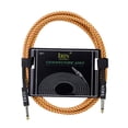 thumbnail image 3 of Labymos Electric Guitar Bass Cable Musical Instrument Audio Cable 1/4 Inch to 1/4 Inch TS Straight Plugs, 3 Meters/ 10 Feet, 3 of 8