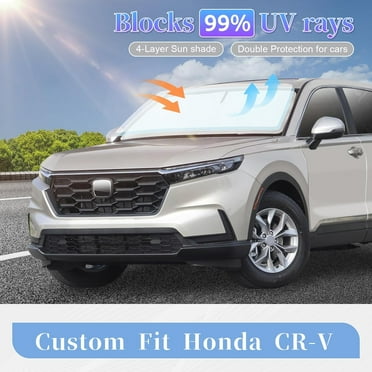 BOODANCARS For 2024 Explorer Windshield Sun Shade Folding Sunshade For 2020-2023 Ford Explorer SUV Windshield Cover Custom-fit 240T Sun Protection Front Shield Automotive Car Interior Accessories