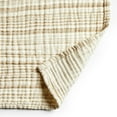 thumbnail image 2 of Better Homes & Gardens Striped Gauze Throw, Beige Stripe, 50" x 72", 2 of 5
