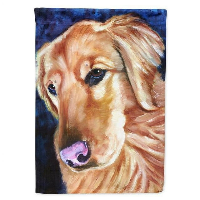 Carolines Treasures 7384CHF Golden Retriver Huh Flag Canvas House Size
