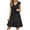 06-Black2254, variant on XIAONU Womens V Neck Sleeveless Ruffle Mini Dress Loose Casual Summer Dress