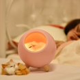thumbnail image 3 of Lámpara de mesa para casa de mascotas para gatos, luz nocturna para gatos linda, casa para mascotas pequeñas, carga USB de doble potencia, lámpara de noche LED, iluminación para dormitorio,, 3 of 5