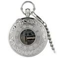 thumbnail image 2 of Reloj de bolsillo musical jinwen Plata romana, 2 of 7
