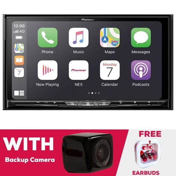 New Pioneer AVIC-W8600NEX 7" 2-DIN Car Stereo Navigation with Backup Camera