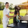 thumbnail image 4 of ONETECH Funny Golf Towel for Men 24x16in Dolphins Sunset Clouds 1PC, 4 of 7