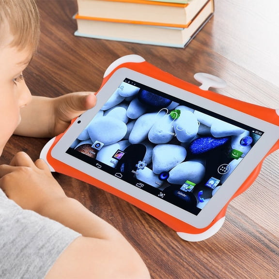 Taicans 7in android Kids Tablet with Parental Controls,1GB RAM,Dual Cameras,WiFi,Bluetooth,Dual SIM,Learning Games,Dual SIM Calling,2800mAh Battery,GPS,FM Radio,MTK Quad-Core Processor