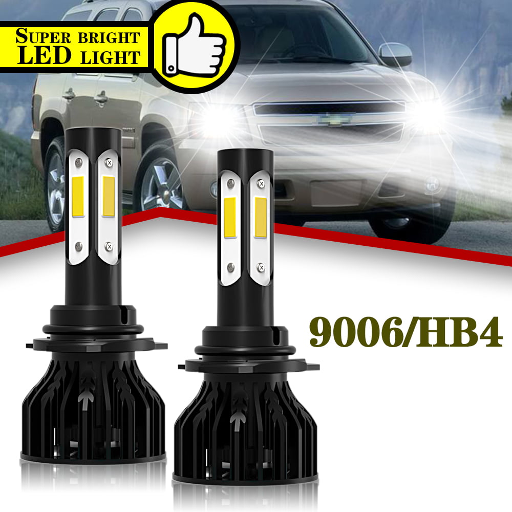 2X 9005 HB3 LED Headlight Kit 388W High Low Beam Light 38800LM 6000K White Lamps