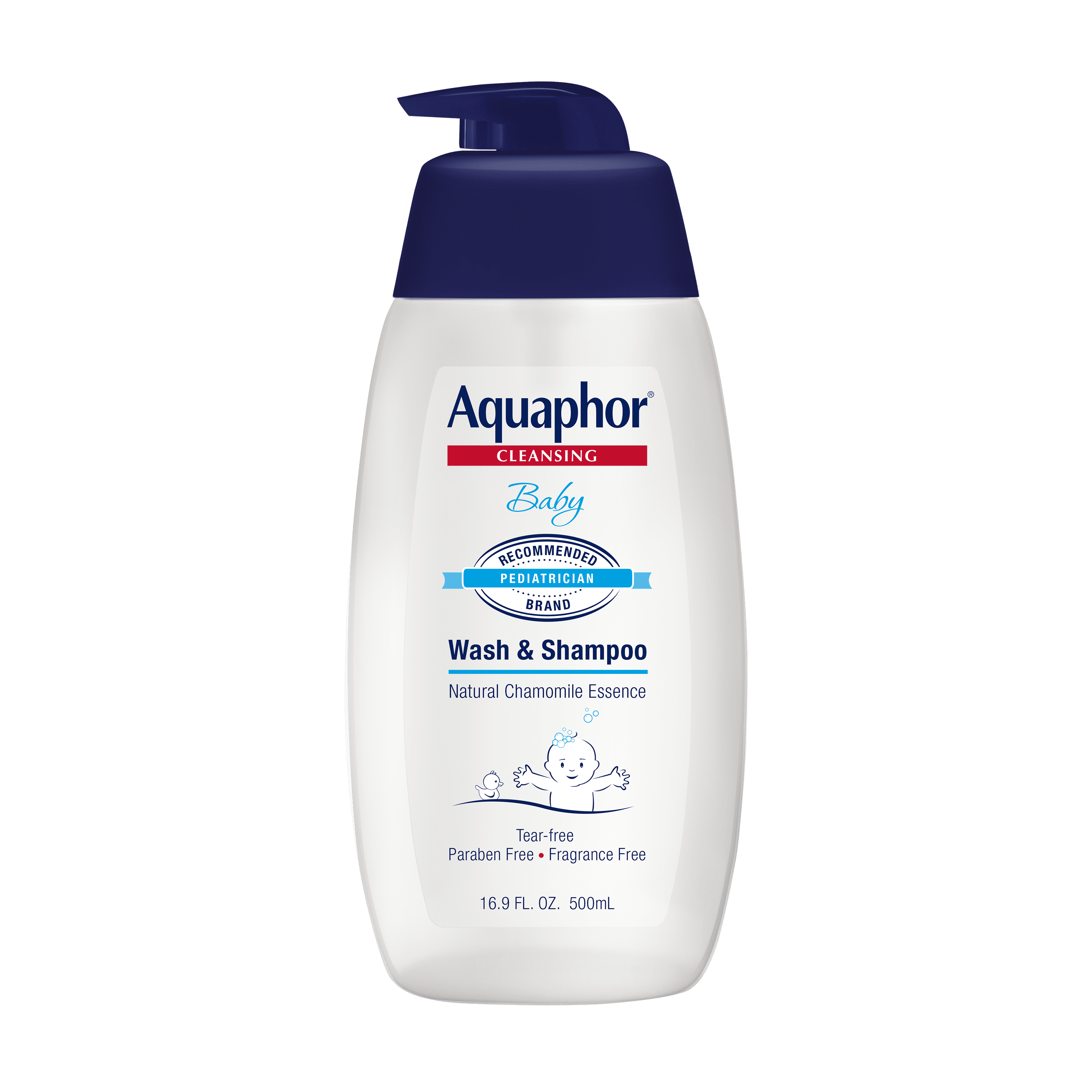 Aquaphor Baby Wash & Shampoo, Tear Free Baby Shampoo and Body Wash