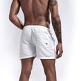 thumbnail image 5 of Qopobobo Men’S Shorts Men Shorts Casual Men's Corduroy Shorts Casual Waist Drawstring Lightweight Summer Beach Shorts White,L, 5 of 9