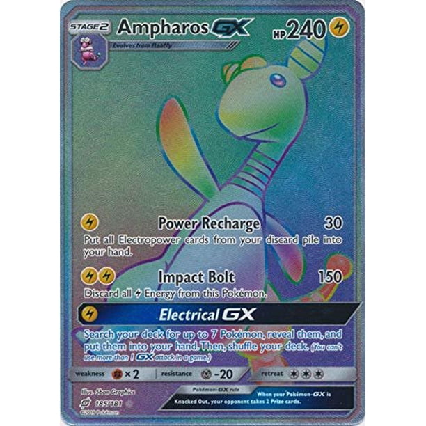 Ampharos GX - 185/181 - Secret Rare - Walmart.com - Walmart.com