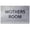 Brushed Aluminum, variant on 6" X4" Mothers Room Sign - Tactile Graphics Grade 2 Braille Text Lactation room| Nursing Room ADA Compliant Wall Mount Plastic Signs For Hospital, Offices, Clinics & Apartments