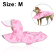 thumbnail image 2 of Impermeable reflectante para perros con capucha ajustable y cierre de velcro, chaqueta ligera con patrón de poncho de lluvia para perros, 2 of 6