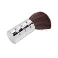 thumbnail image 1 of Barber Face  Brush, Barber Neck Duster Brush Electroplating Process  For Hair Salon Silver, 1 of 8