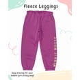 thumbnail image 3 of Minnie Mouse Toddler Girls’ Outfit Set - Two Piece Hoodie Sweatshirt with Metallic Ink Print & Jogger Pants (2T), 3 of 5
