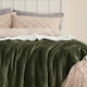 thumbnail image 4 of Manta Bedsure Sherpa de forro polar king size, color verde oliva, 4 of 7