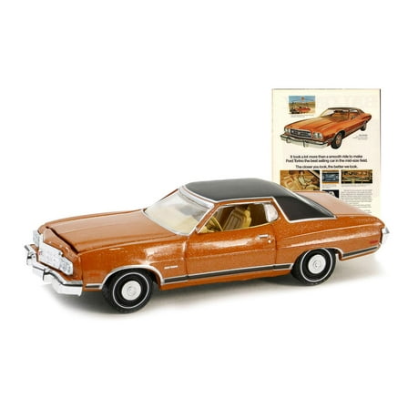 1/64 1973 Gran Torino, Vintage Ad Cars Series 10 39140-E