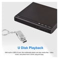 thumbnail image 4 of AV Output DVD CD Disc Player DVD-225 Home DVD Player DVD CD Disc Player Digital Multimedia Player, 4 of 6