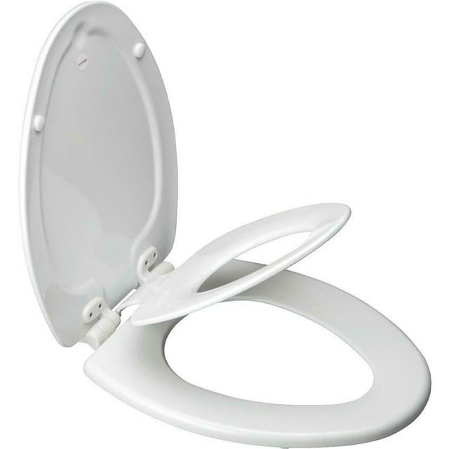 Siège de Toilette Allongé, Blanc